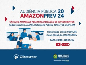 Imagem da notícia - Amazonprev promove audiência pública para apresentação do estudo de gestão atuarial 2024