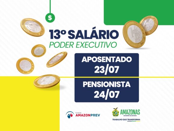 Antecipação de parcela do décimo terceiro de aposentados e pensionistas vai injetar mais de 75 milhões de reais na economia do Estado, informa Amazonprev